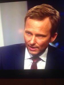 Agendas programledare Anders Holmberg.