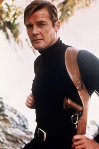 Roger Moore polo neck