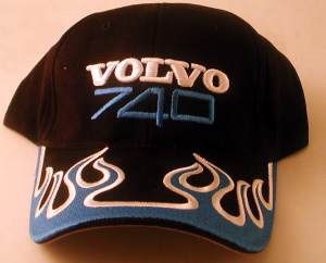 Baseballmössa med tryck. 